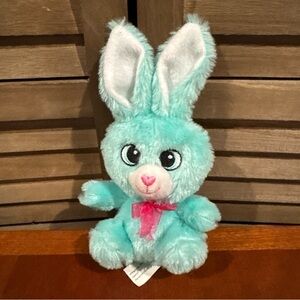 Fuzzy Friends 8” Baby Green Teal Bunny Rabbit Stuffed Animal Easter Plush